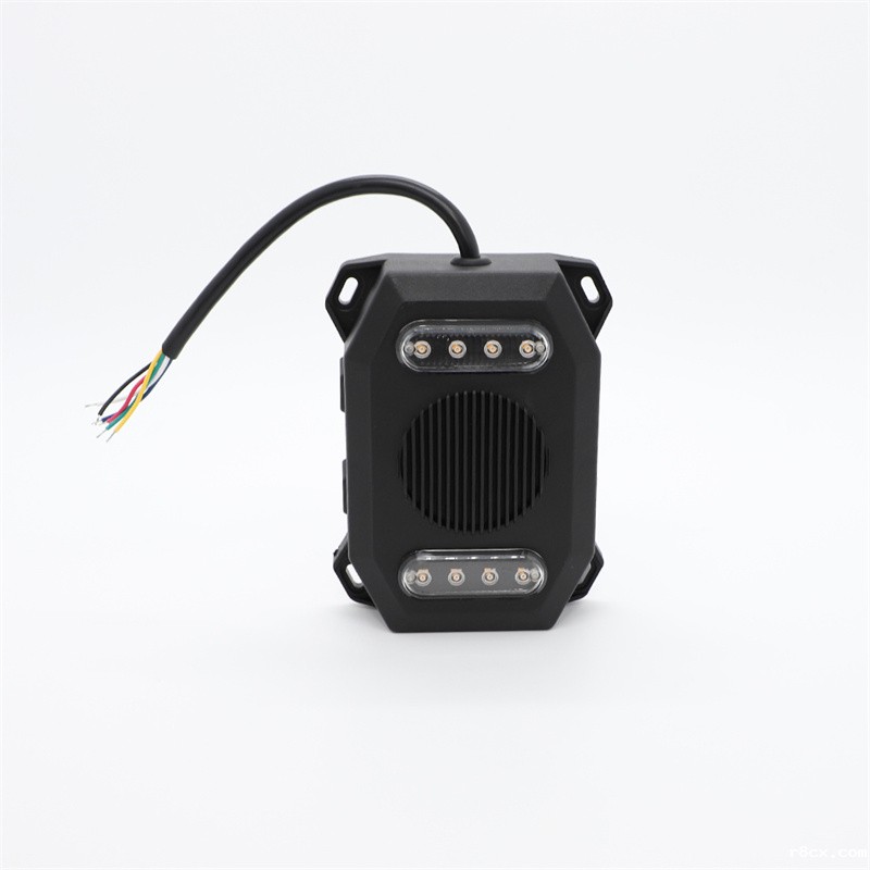 用于工程车白噪声闪烁报警器 YS-BL1-2C-WN 12~24V 97dB